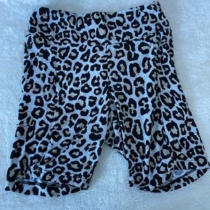 Cheetah Biker Shorts